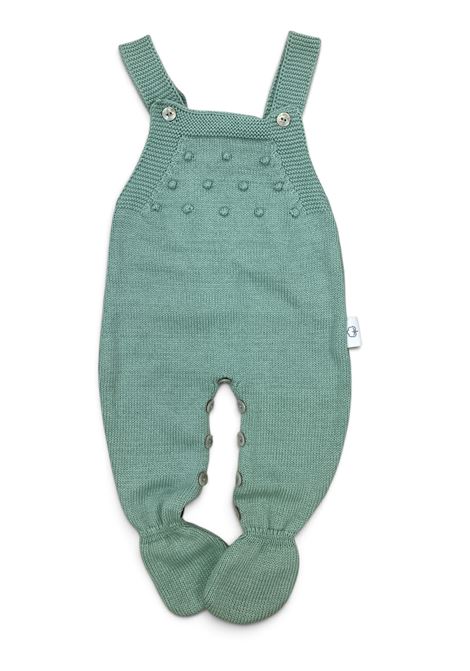 Completino tre pezzi caldo cotone BUSSI BABA | CT28VERDE